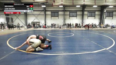 174 lbs Consi Of 8 #1 - Ben Ronca, Wesleyan vs Liam Holden, Trinity