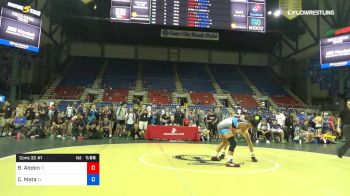 138 lbs Cons 32 #1 - Brendon Abdon, Florida vs Caleb Mata, Texas