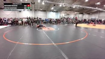 157 lbs Cons. Round 2 - Hector Martioni, Doherty vs Mutasem Masoud, Golden