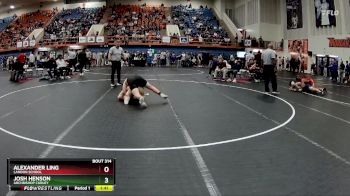 165 lbs Semifinal - Alexander Ling, Landon School vs Josh Henson, Archbishop Curley