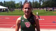 Lucy Cheadle after winning the steeple