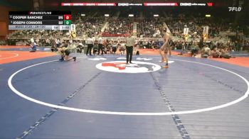 3A-150 lbs Quarterfinal - Joseph Connors, Buffalo vs Cooper Sanchez, Burns/Pine Bluffs