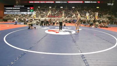 3A-150 lbs Quarterfinal - Joseph Connors, Buffalo vs Cooper Sanchez, Burns/Pine Bluffs