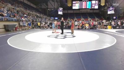 157 lbs Cons. Sub-rd Of 32 - AIDEN CHUR, CA vs Jonah Manuel, MO