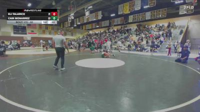 63 lbs Cons. Round 2 - Eli Talarico, Poway Elite vs Cain Monarrez, Chula Vista