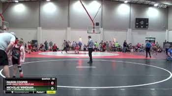 90 lbs Cons. Round 2 - Mason Cooper, Hazel Green Youth Wrestling vs Nicholas Windham, Skull & Crossbones Wrestling C