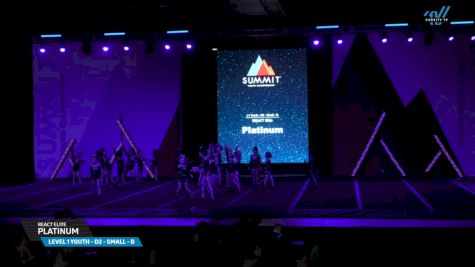 REACT Elite - Platinum [2025 L1 Youth - D2 - Small - B Day 1] 2025 The Youth Summit