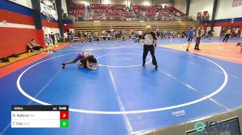 120 lbs Rr Rnd 1 - Raniyah Adkins, Pin-King All Stars vs Travis Cox, Cleveland Take Down Club