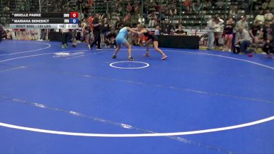135 lbs Semis - Brielle Parke, Sebolt Women's Wrestling vs Mariaha Benedict, Sebolt Wrestling Academy