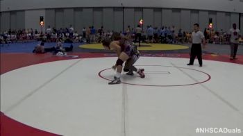 182lbs Match Cameron Jones (Indiana High Rollers) vs. Bailey Paster (Rednose Wrestling)