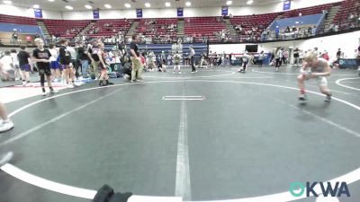 76 lbs Consi Of 8 #2 - John Paul Cramer, Standfast vs Grayson Vanzant, Bristow Elementary Wrestling Club