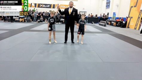 John Humberstone vs Nino Wiles 2026 PBJJF Pan American Jiu-Jitsu Championships