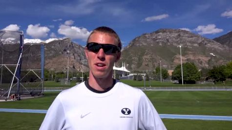 BYU's Jason Witt hits preparation hard for the NCAA Championships