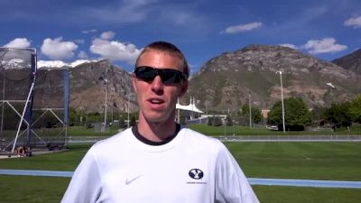 BYU's Jason Witt hits preparation hard for the NCAA Championships