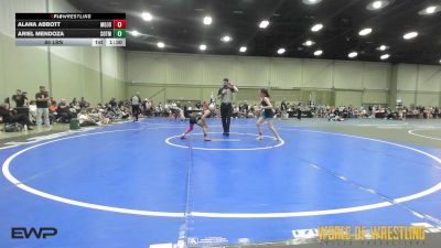 85 lbs Rr Rnd 1 - Alana Abbott, Mojo 7-12 vs Ariel Mendoza, SOTM Big