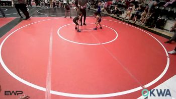 46 lbs Consi Of 8 #2 - Oliver Robertson, Team Tulsa Wrestling Club vs Alden Wyont, Tahlequah Wrestling Club