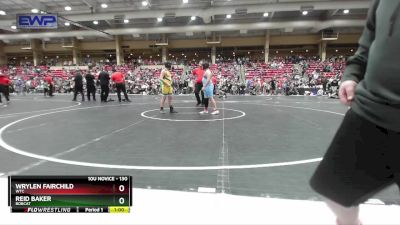 130 lbs Round 4 - Reid Baker, Bobcat vs Wrylen Fairchild, WTC