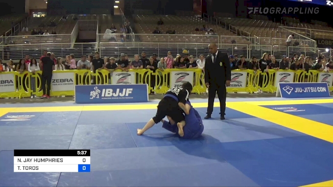 NORMA JAY HUMPHRIES vs TAMARA TOROS 2022 Pan Jiu Jitsu IBJJF Championship