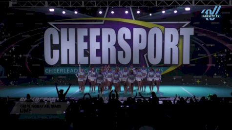 The Stingray All Stars - Lime [2023 L3 Senior - Medium] 2023 CHEERSPORT National All Star Cheerleading Championship