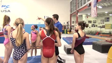 Tumbling Drill Circuit Working On The "C Shape"