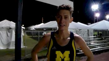 Mason Ferlic of Michigan again headed to Eugene in the Steeple as a Junior