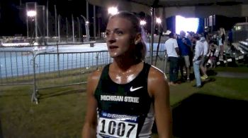 Defending Champ Leah O'Connor runs a solo PR and leads strong women in Steeple