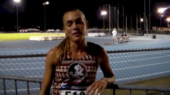Colleen Quigley wins Steeple section and reflects on her journey at FSU