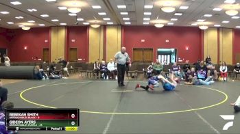 80 lbs Round 3 (4 Team) - Rebekah Smith, Untouchables Black vs Gideon Ayers, Untouchables Purple