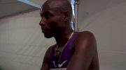 Bernard Lagat Training And Feeling Better Than Last Year