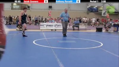 80kg Round 1 Anthony Perrotti (Rutgers) vs. Jacob Conners (Lancaster Alliance)