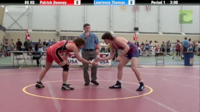 86kg Round 2 Patrick Downey (NYAC) vs. Lawrence Thomas (Penn)
