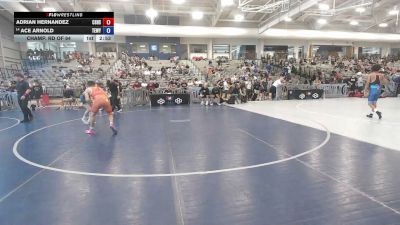 120 lbs Champ. Rd Of 64 - Adrian Hernandez, Canyon Springs High School vs Ace Arnold, Team Wyoming