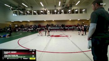 63 lbs Cons. Round 2 - Radley Berry, NWWC vs Colton Marler, White River Hornets Wrestling Club