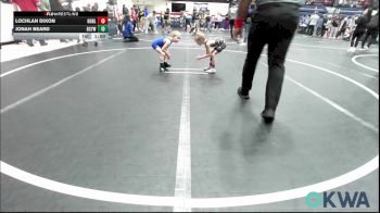 40 lbs Round Of 16 - Lochlan Dixon, Noble Takedown Club vs Jonah Beard, Bridge Creek Youth Wrestling