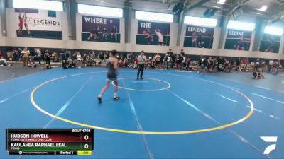 98 lbs Champ. Round 2 - Kaulahea Raphael Leal, Texas vs Hudson Howell, Texas Elite Wrestling Club