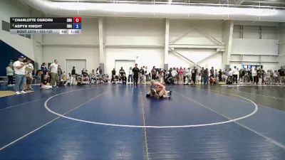 131-137 lbs Semifinal - Charlotte Osborn, Sanderson Wrestling Academy vs Aspyn Knight, Sanderson Wrestling Academy