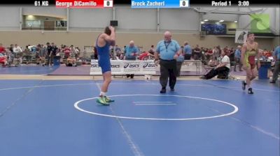 61kg r4, Brock Zacherl, Clarion WC vs George DiCamillo, Virginia