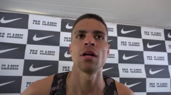 Matt Centrowitz very pleased with runner-up finish in Bowerman Mile