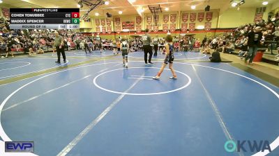 70 lbs Round Of 16 - Cohen Tonubbee, Chandler Takedown Club vs Maddix Spencer, Keystone Kids Wrestling Club