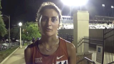 Texas' Sandie Raines doing it for the team and advancing in the 5K