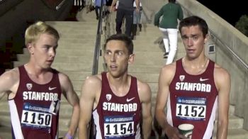 Stanford men after Erik Olson and Sean McGorty advance in the 5K