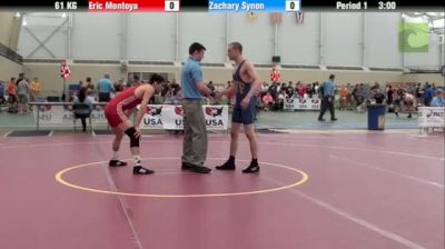 61kg r2, Zach Synon, Missouri vs Eric Montoya, NWTC