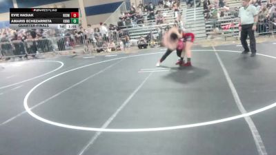 175 lbs Quarterfinal - Evie Hasiak, Redmond WC vs Amaris Echezarreta, Kongcrete