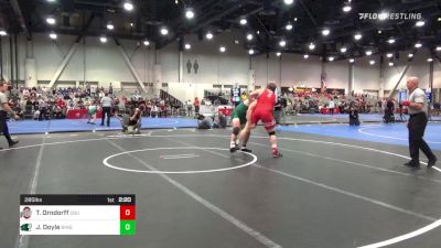 285 lbs Quarters - Tate Orndorff, Ohio State vs Joe Doyle, Binghamton