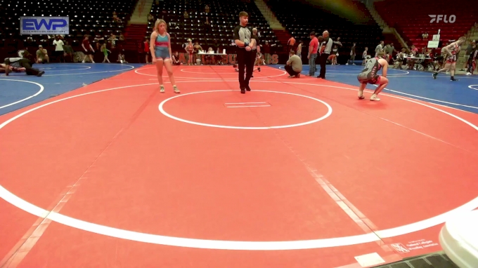 126 lbs Rr Rnd 3 - Savannah Bratten, Rogue Warrior Wrestling vs Rylee ...