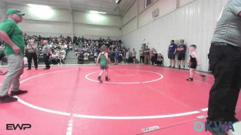 60-66 lbs Rr Rnd 1 - Hudson Wyatt, Hulbert vs Camden Osburn, Van Buren Matdawgs