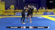 Amber Marie Agee vs Emily C. McGivern 2025 Pan IBJJF Jiu-Jitsu No-Gi Championship