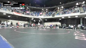 120 lbs Champ. Round 2 - Isabella Rivas, Unattached vs Ayda Brown, Unattached