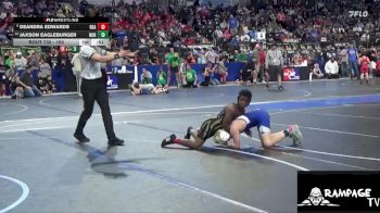 100 lbs Champ. Round 1 - Deandra Edwards, RSA vs Jaxson Eagleburger, Norton