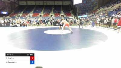 285 lbs Rnd Of 32 - Tanner Craft, Michigan vs Joseph Gassert, Pennsylvania